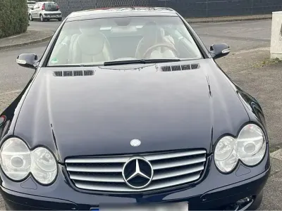 Gebraucht Mercedes SL500 306 PS (225 kW) 2003 Blau Cabrio