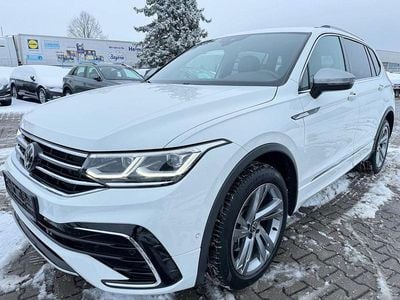 Gebraucht VW Tiguan Allspace R-line 200 PS (147 kW) 2022 Weiß SUV