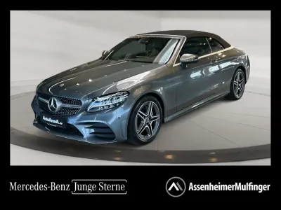 Gebraucht Mercedes C180 AMG 156 PS (114 kW) 2023 Grau Cabrio