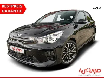 Brugt Kia Rio GT-Line 120 HK (88 kW) 2021 Sort Sedan