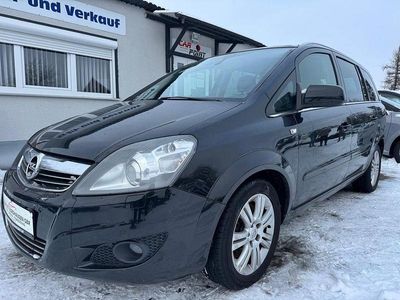 Gebraucht Opel Zafira Family 125 PS (91 kW) 2013 Schwarz Van / Kleinbus