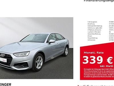 Gebraucht Audi A4 Business 136 PS (100 kW) 2021 Florettsilber Limousine