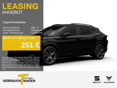 Gebraucht Cupra Formentor 150 PS (110 kW) 2025 Schwarz SUV