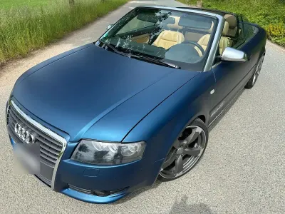 Gebraucht Audi A4 Cabriolet Sport 220 PS (161 kW) 2003 Blau Cabrio
