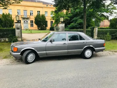 Gebraucht Mercedes S260 160 PS (117 kW) 1989 Grau Limousine