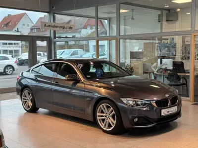 Gebraucht BMW 420 Gran Coupé 184 PS (135 kW) 2014 Grau (mineralgrau metallic) Coupé