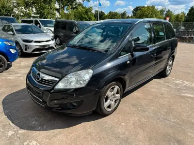 Gebraucht Opel Zafira Edition 140 PS (102 kW) 2008 Schwarz Van / Kleinbus