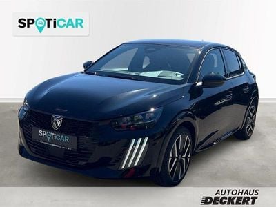 Nuova Peugeot 208 GT 110 CV (80 kW) 2025 Nero Utilitaria