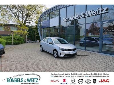 Gebraucht Opel Corsa Edition 101 PS (74 kW) 2024 Silber metallic Kleinwagen