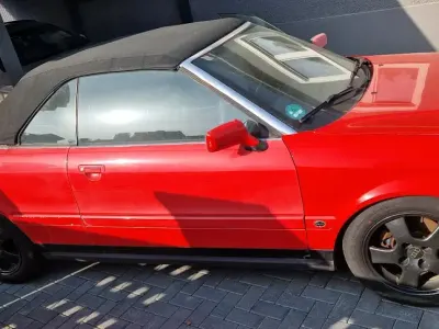Gebraucht Audi 80 133 PS (97 kW) 1992 Rot Cabrio
