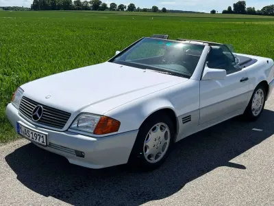 Gebraucht Mercedes SL300 190 PS (139 kW) 1992 Weiß Cabrio