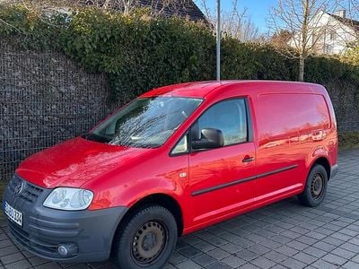 Gebraucht VW Caddy Maxi 105 PS (77 kW) 2009 Rot Van / Kleinbus