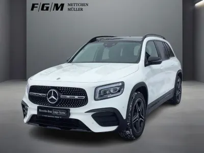 Gebraucht Mercedes GLB200 AMG line 163 PS (119 kW) 2023 Unilack polarweiß SUV