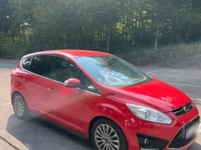Gebraucht Ford C-MAX Titanium 115 PS (84 kW) 2011 Rot Van / Kleinbus