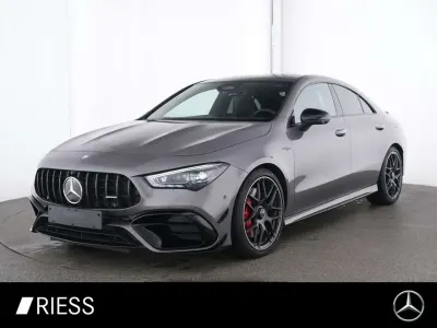 Gebraucht Mercedes CLA45 AMG Premium Plus 422 PS (310 kW) 2025 Metalliclack mountaingrau Coupé