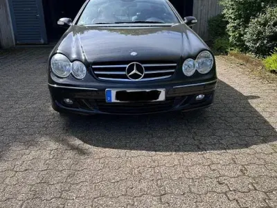 Brugt Mercedes CLK320 Avantgarde 224 HK (164 kW) 2005 Sort Coupe