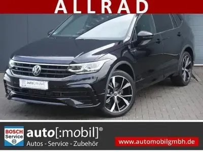 Brugt VW Tiguan Allspace R-line 245 HK (180 kW) 2022 Sort SUV