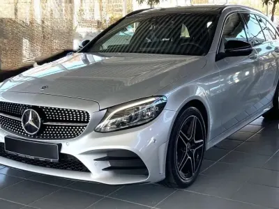 Gebraucht Mercedes C180 AMG line 156 PS (114 kW) 2020 Grau Kombi