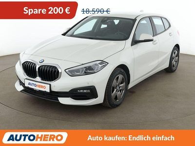 Usata BMW 118 Advantage 140 CV (102 kW) 2020 Bianco Utilitaria