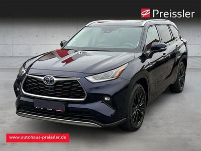 Gebraucht Toyota Highlander Luxury 248 PS (182 kW) 2023 Dark blue metallic SUV