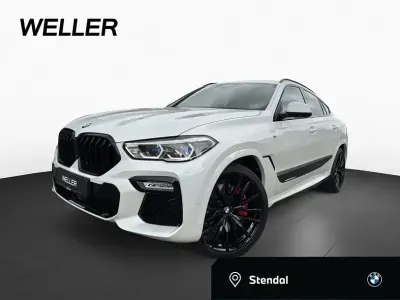 Gebraucht BMW X6 M50 Shadowline 530 PS (389 kW) 2021 Mineralweiß metallic (weiß) SUV