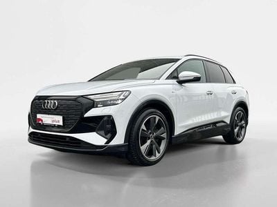 Gebraucht Audi Q4 e-tron S-Line 150 kW (204 PS) 2022 Gletscherweiß metallic SUV