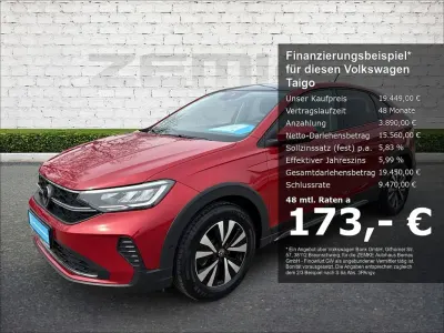 Gebraucht VW Taigo Life 110 PS (80 kW) 2022 Rot SUV