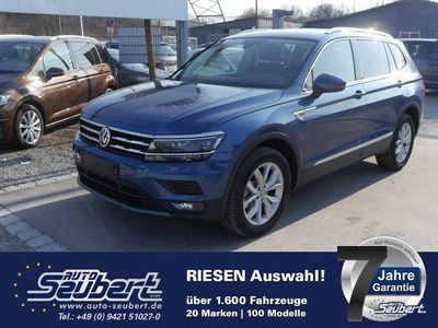 gebraucht VW Tiguan Allspace 1.4 TSI DSG COMFORTLINE * BMT * SOFORT * ACTIVE LIGHTING SYSTEM * NAVI * WINTERPAKET