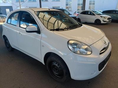 Gebraucht Nissan Micra Acenta 80 PS (58 kW) 2013 Weiß Kleinwagen