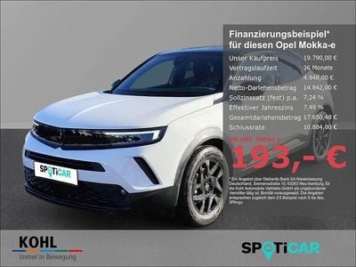 Gebraucht Opel Mokka-e GS Line 100 kW (136 PS) 2023 Uni) (weiss SUV