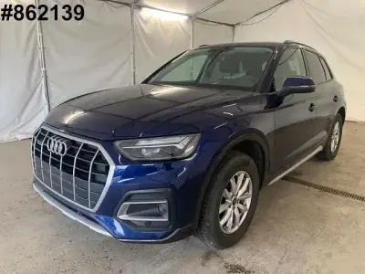 Gebraucht Audi Q5 Advanced 265 PS (194 kW) 2022 Navarrablau metallic SUV