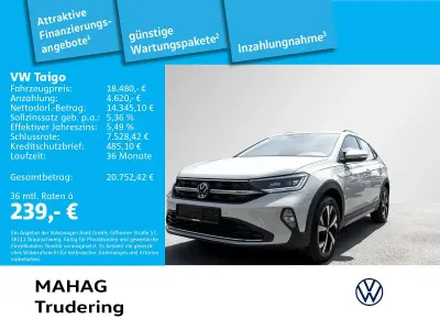 Gebraucht VW Taigo IQ Drive 150 PS (110 kW) 2023 Grau SUV