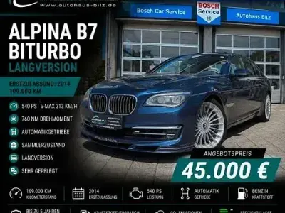 Gebraucht Alpina B7 540 PS (397 kW) 2014 Blau Limousine