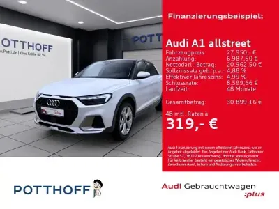 Gebraucht Audi A1 S-Line 150 PS (110 kW) 2025 Gletscherweiß metallic SUV