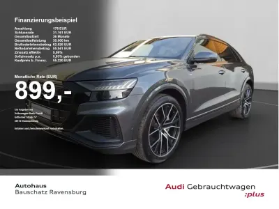 Gebraucht Audi Q8 S-Line 381 PS (280 kW) 2022 Grau SUV