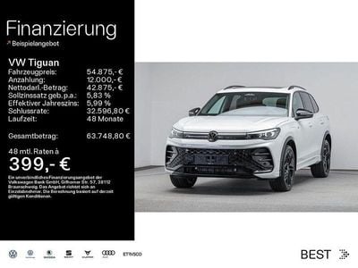 Weiß Gebraucht 2025 VW Tiguan R-line SUV | 54.875 € (Fairer Preis)