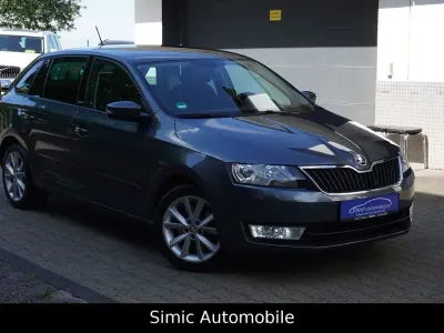 Gebraucht Skoda Rapid Joy 116 PS (85 kW) 2016 Grau Kleinwagen