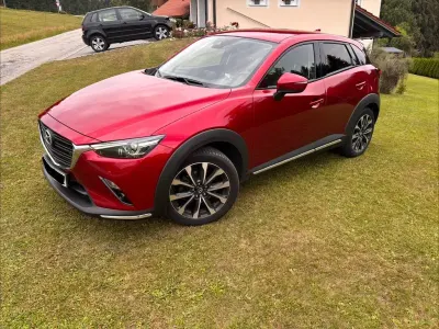 Gebraucht Mazda CX-3 Exclusive-Line 150 PS (110 kW) 2018 Rot SUV