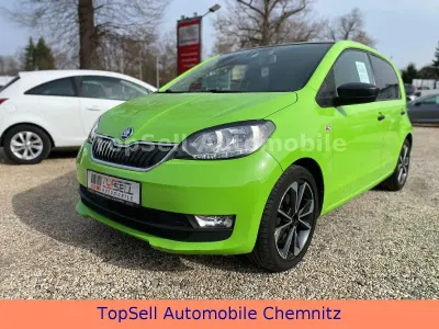 Gebraucht Skoda Citigo Style 75 PS (55 kW) 2017 Grün Kleinwagen