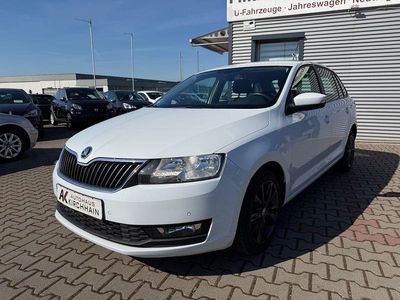 Gebraucht Skoda Rapid Ambition 110 PS (80 kW) 2019 Weiß Kleinwagen