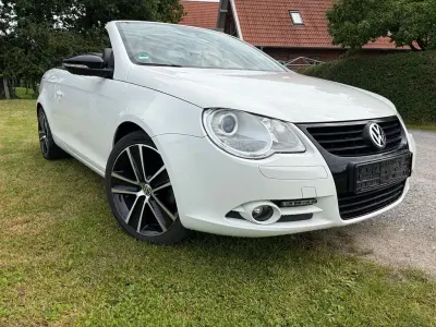 Gebraucht VW Eos 122 PS (89 kW) 2010 Weiß Cabrio