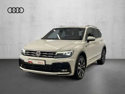 Gebraucht VW Tiguan Allspace Highline 220 PS (161 kW) 2019 Weiß SUV