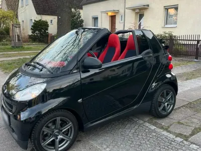 Occasion Smart ForTwo Cabrio Passion 54 ch (39 kW) 2010 Noir Cabriolet