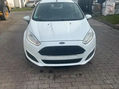 Gebraucht Ford Fiesta Trend 95 PS (69 kW) 2016 Weiß Kleinwagen