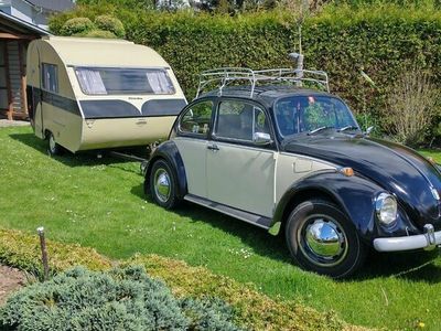 gebraucht VW Käfer mit Wohnwagen