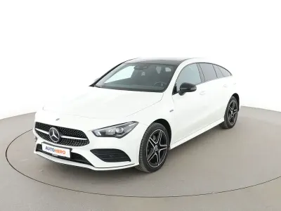 Gebraucht Mercedes CLA250e Shooting Brake AMG line 2020 Weiß Kombi