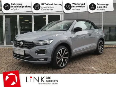 Gebraucht VW T-Roc Cabriolet R-line Edition 150 PS (110 kW) 2021 Mondsteingrau Cabrio