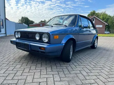 Gebraucht VW Golf Cabriolet 129 PS (94 kW) 1989 Blau Cabrio
