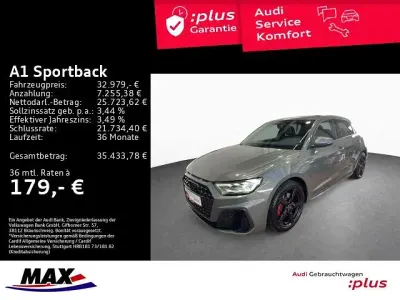 Brugt Audi A1 Sportback S-Line 207 HK (152 kW) 2025 Grå Hatchback