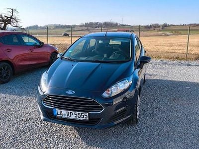 Gebraucht Ford Fiesta 65 PS (47 kW) 2014 Blau Kleinwagen